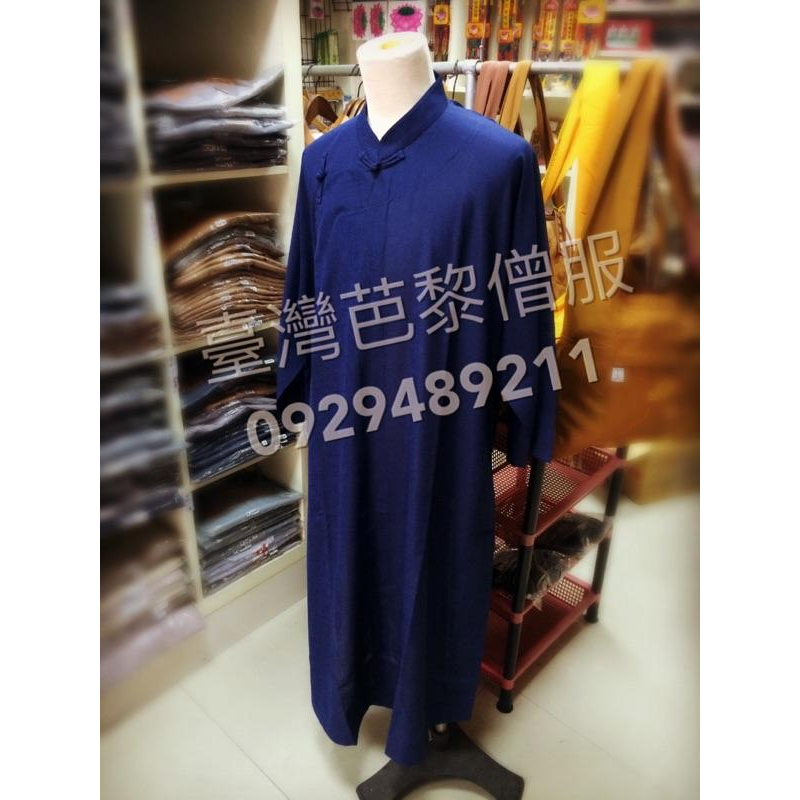 台灣製造深藍絲道服宮廟服裝-細節圖3