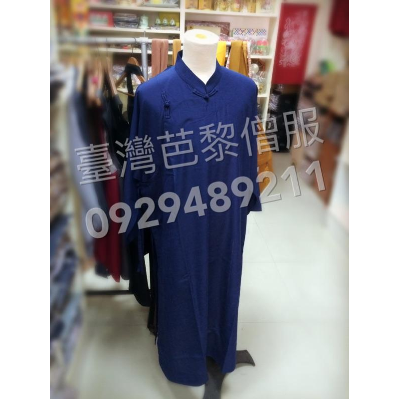 台灣製造深藍絲道服宮廟服裝-細節圖4