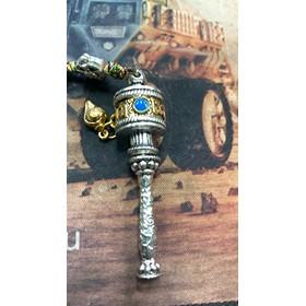 六字真言轉經輪全長6.5*寬1.8cm吊飾-細節圖3