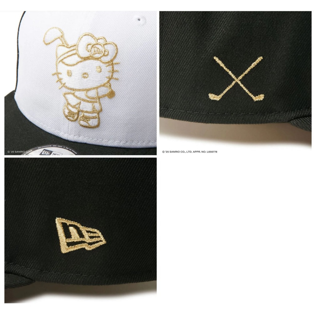 阿勝拍賣 ✈️日本代購NEW ERA × Hello Kitty 聯名🇯🇵日本限量販售 棒球帽高爾夫球帽 可調節尺寸-細節圖2