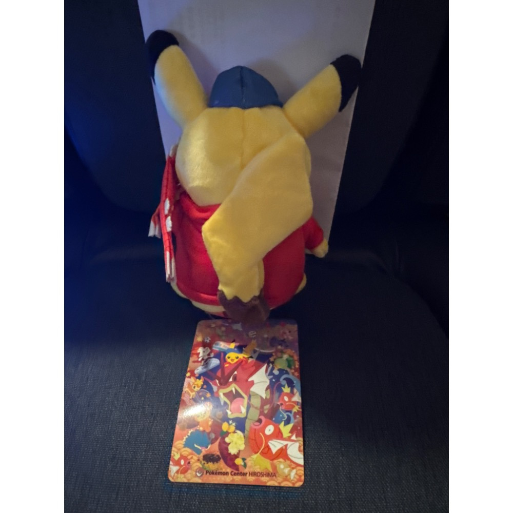 阿勝拍賣 ⭐️現貨 日本 寶可夢中心 Pokemon精靈寶可夢 廣島 紅色暴鯉龍 鯉魚王 鯉魚旗 皮卡丘 娃娃 玩偶-細節圖3