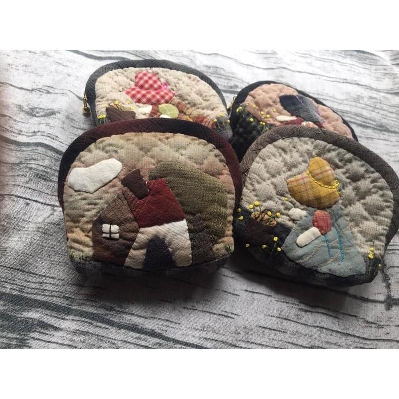 【🎁成品】 手工拼布小包 小物包 零錢包 耳機包 👜 蘇姑娘 🎀-細節圖2