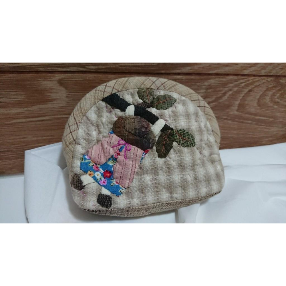 🎁手工拼布包 零錢包 小包👛Sue 蘇姑娘 與樹嬉戲🌳