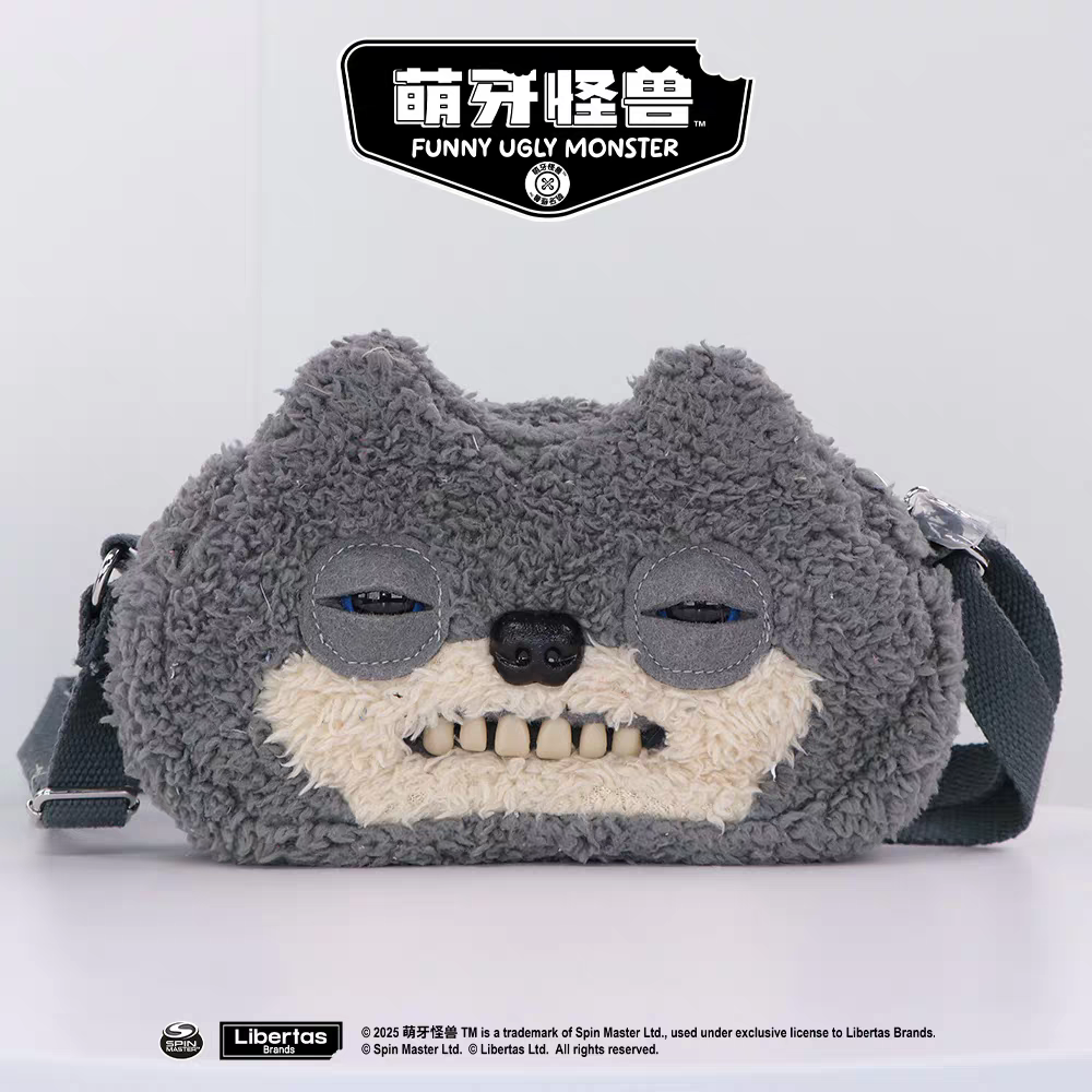 Fuggler 大頭牙寶 【斜挎包/側背包】  萌牙登場-細節圖2