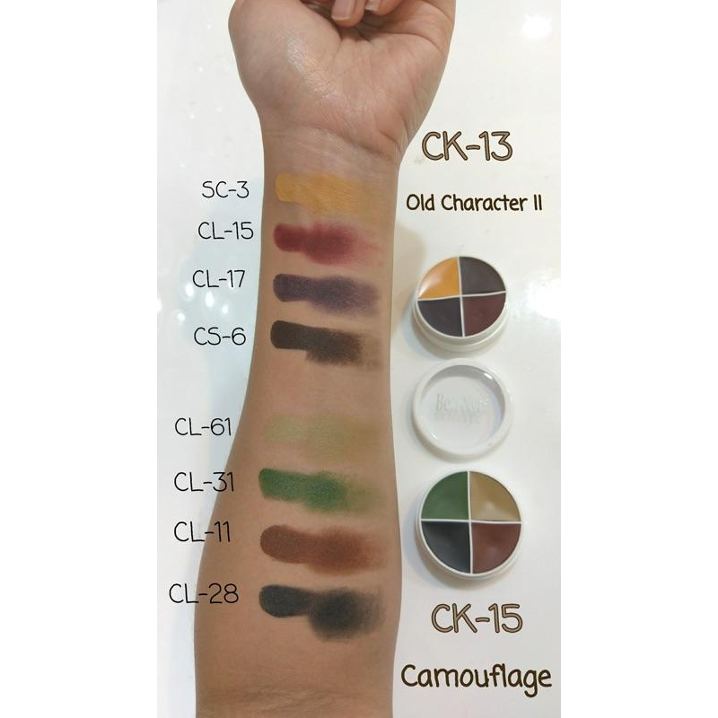 特效四色組合油彩Ben Nye美國原裝F/X Color Wheels-三莉特效化妝 組合油彩 老妝 傷口 小丑 吸血鬼-細節圖5