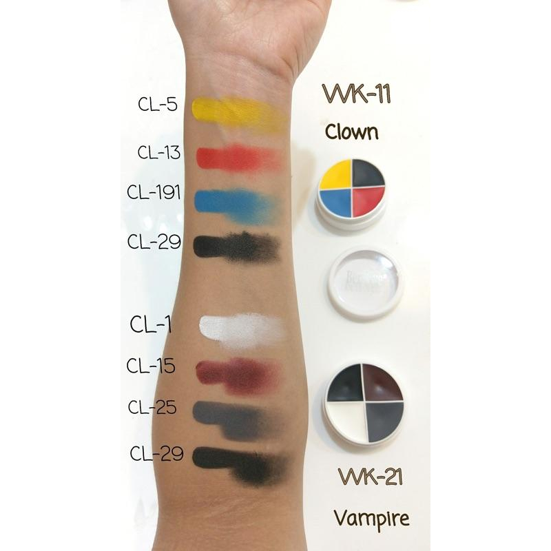 特效四色組合油彩Ben Nye美國原裝F/X Color Wheels-三莉特效化妝 組合油彩 老妝 傷口 小丑 吸血鬼-細節圖6
