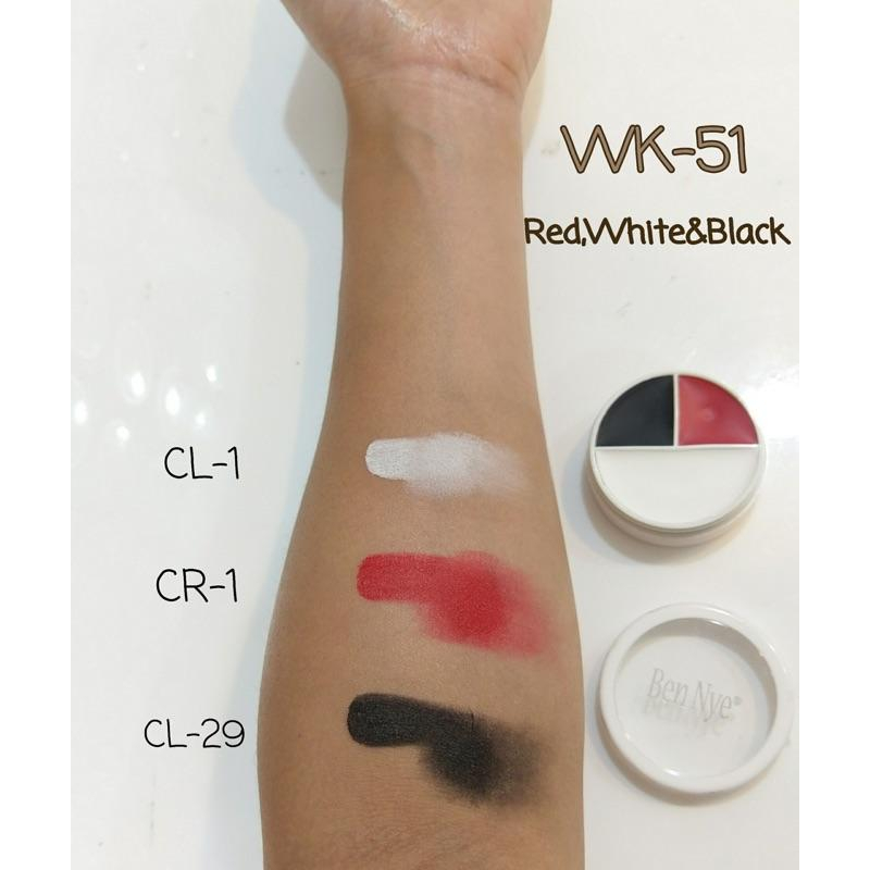 特效四色組合油彩Ben Nye美國原裝F/X Color Wheels-三莉特效化妝 組合油彩 老妝 傷口 小丑 吸血鬼-細節圖7