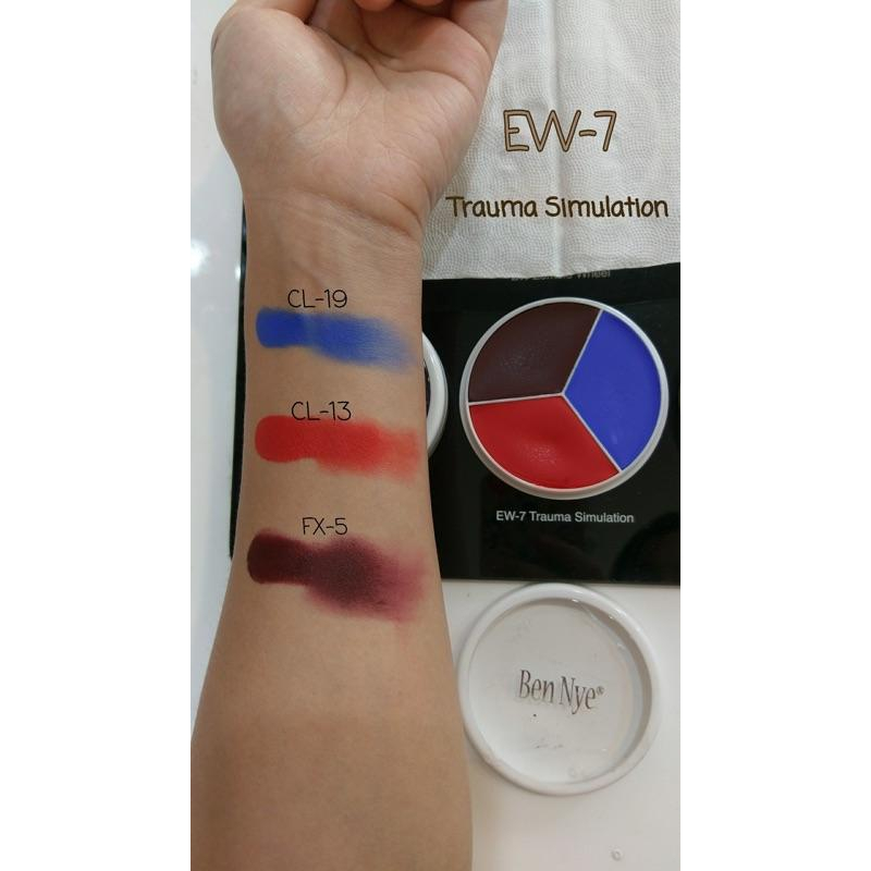 特效系列大顆六色油彩-Ben Nye美國原裝-三莉特效化妝 組合油彩 傷口油彩 小丑油彩 活屍油彩 彩虹油彩 老妝油彩-細節圖7