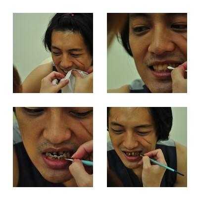 假齒垢Tooth Colors美國原裝 缺牙 牙齒菸垢 暫時美白牙齒 斷牙 牙垢 牙齒髒汙 爛牙 生病牙齒 BenNye-細節圖3