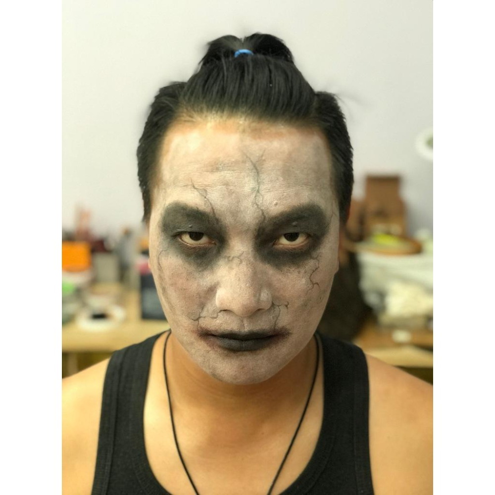 紅衣小女孩 鬼修女 牠 黑暗騎士小丑 瓦昆小丑 自殺突擊隊小丑 安娜貝爾 組合包 化妝組合-細節圖2