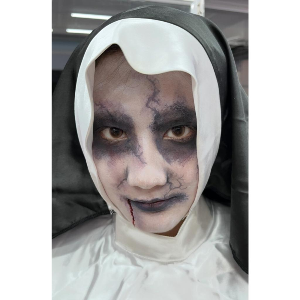 紅衣小女孩 鬼修女 牠 黑暗騎士小丑 瓦昆小丑 自殺突擊隊小丑 安娜貝爾 組合包 化妝組合-細節圖4