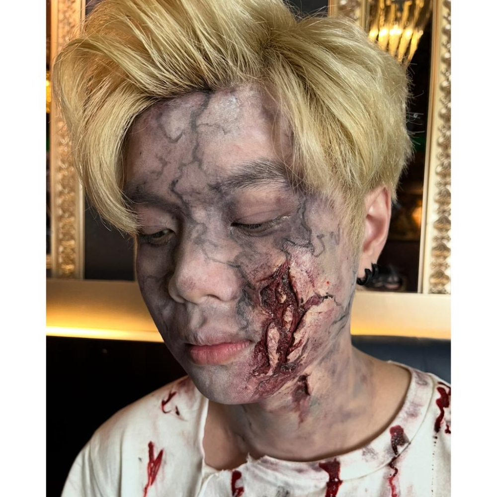 紅衣小女孩 鬼修女 牠 黑暗騎士小丑 瓦昆小丑 自殺突擊隊小丑 安娜貝爾 組合包 化妝組合-細節圖5