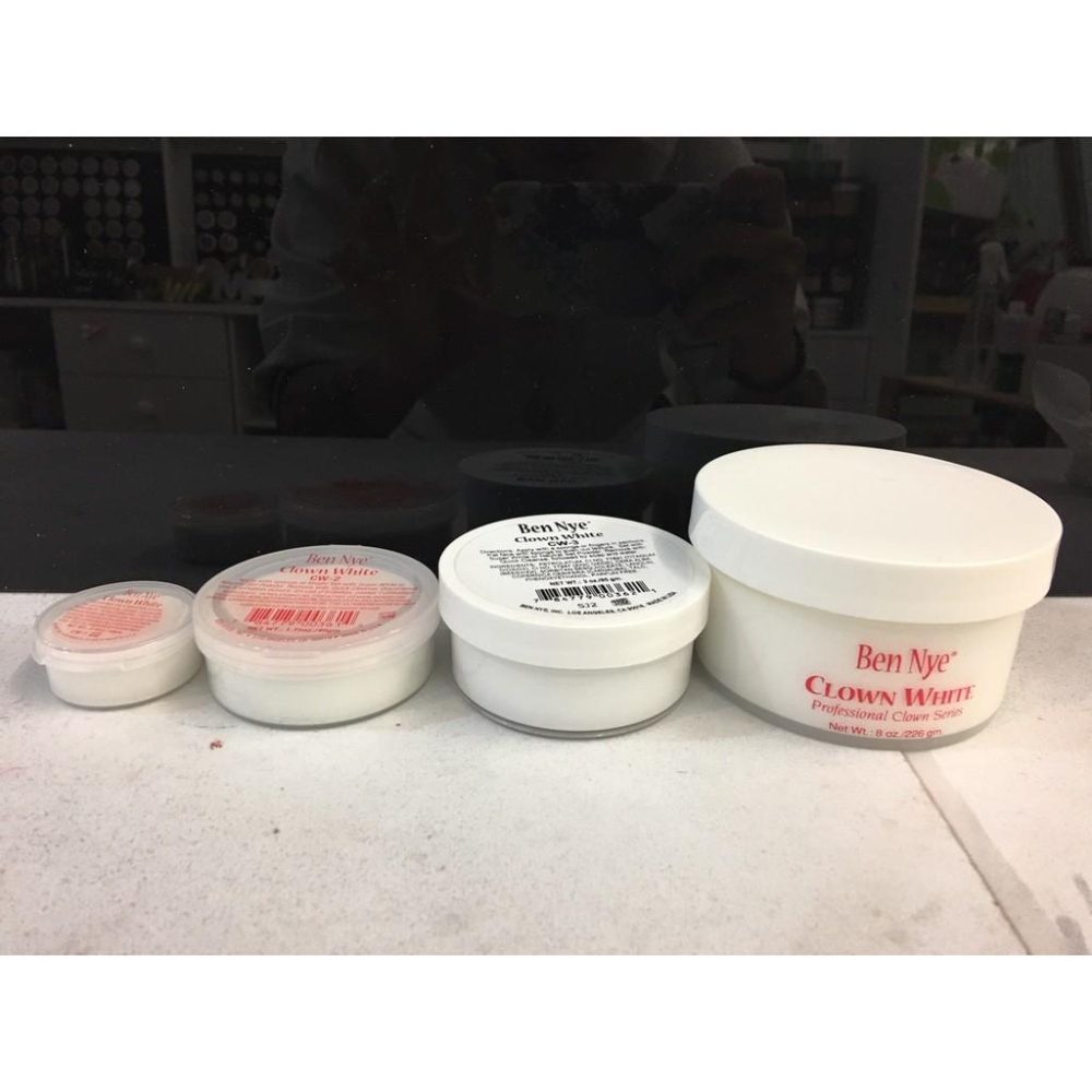 小丑白膏 Clown White -Ben Nye美國原裝-三莉特效化妝 白膏 小丑 小丑白 小丑油彩 小丑妝 小丑底妝-細節圖3