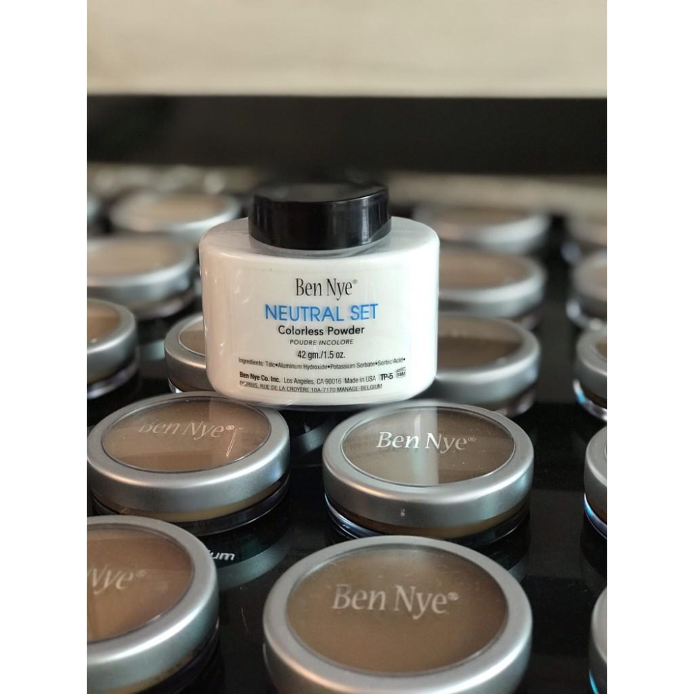超微粒透明定妝粉-Ben Nye美國原裝Neutral Set Powder-三莉特效化妝 baking蜜粉-細節圖8