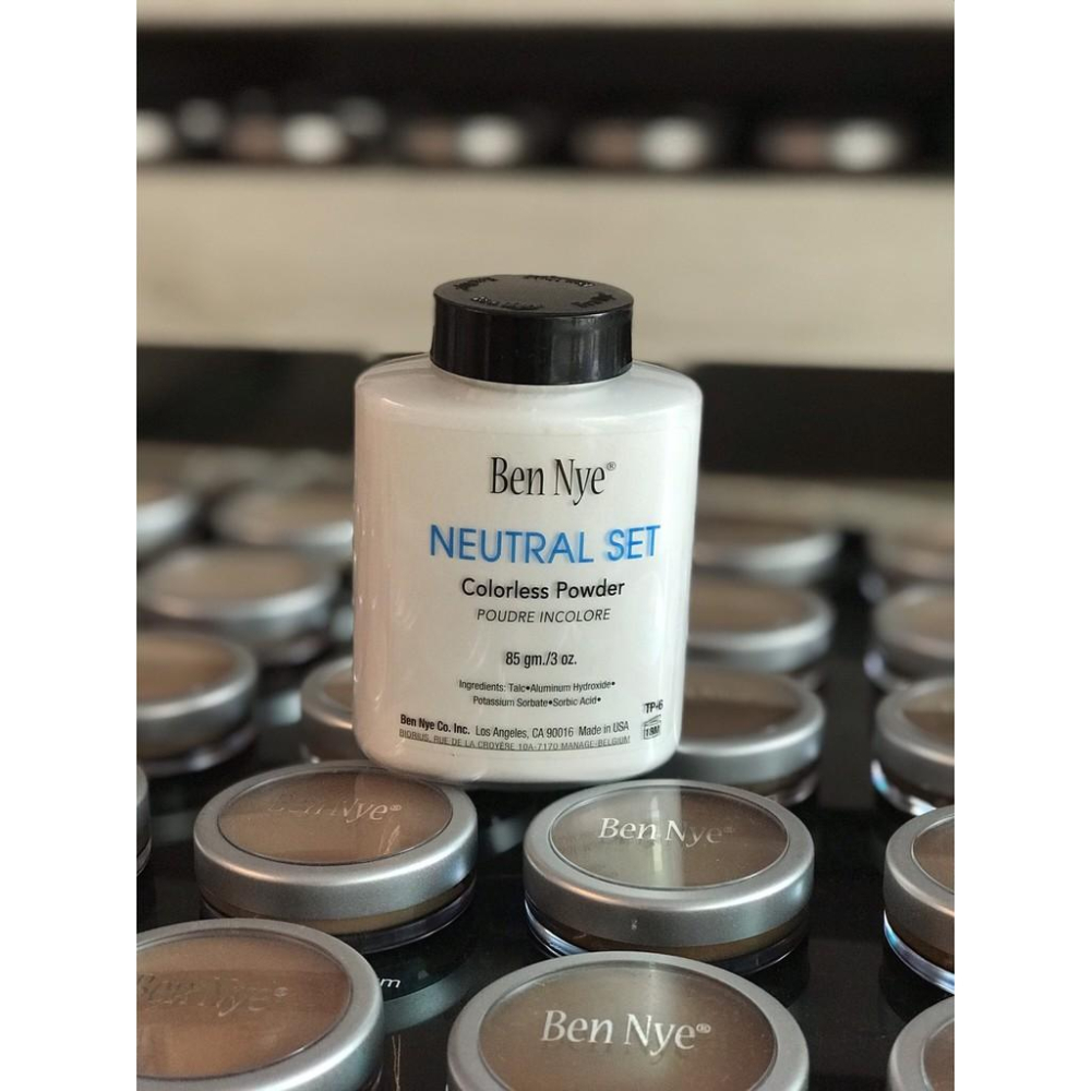 超微粒透明定妝粉-Ben Nye美國原裝Neutral Set Powder-三莉特效化妝 baking蜜粉-細節圖9