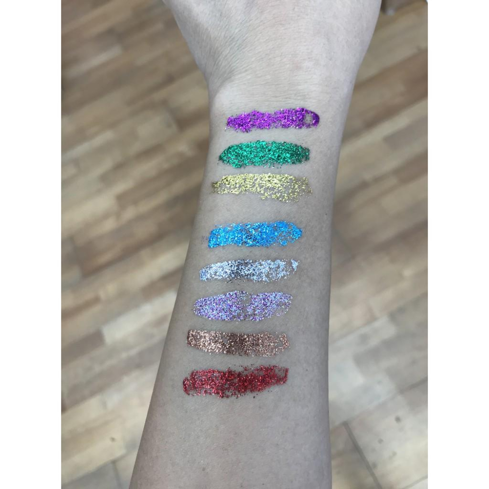 亮片彩繪液 Aqua Glitter 美國原裝 BenNye 亮片膠 亮片彩繪 閃粉妝 閃粉液 閃亮妝 閃耀-細節圖3