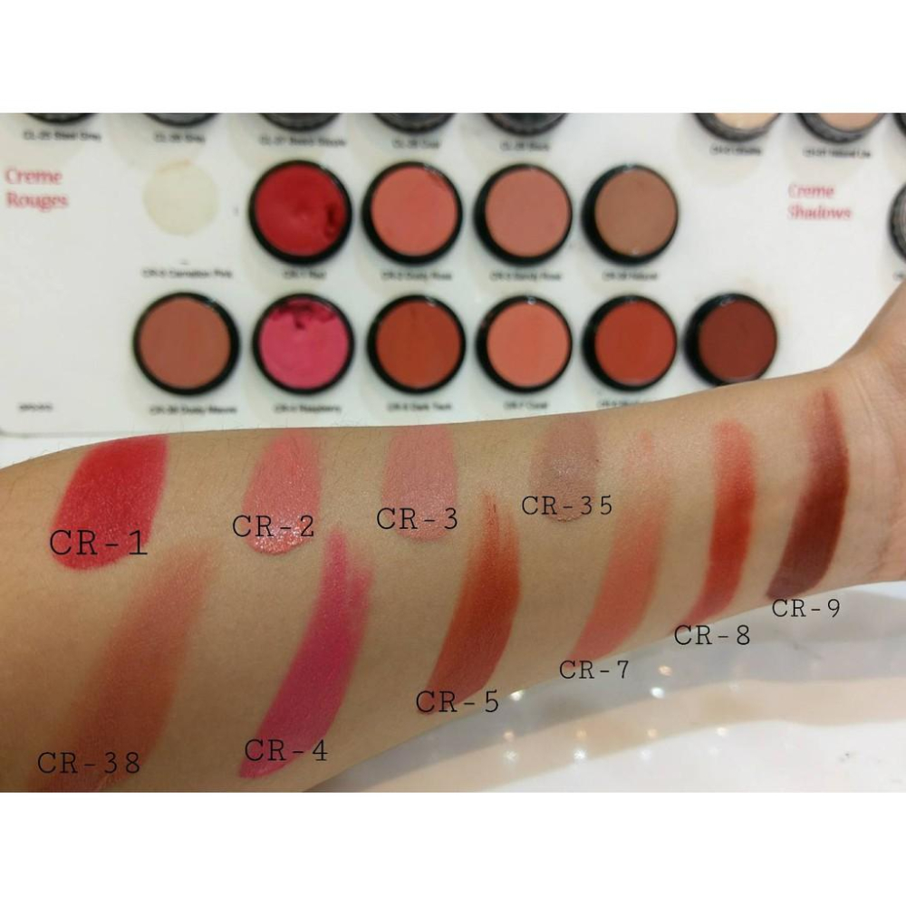 膏狀腮紅Creme Rouge + Wheels台南三莉BenNye 油紅 國劇臉譜 歌仔戲 藝妓 油性腮紅 紅色油彩-細節圖3