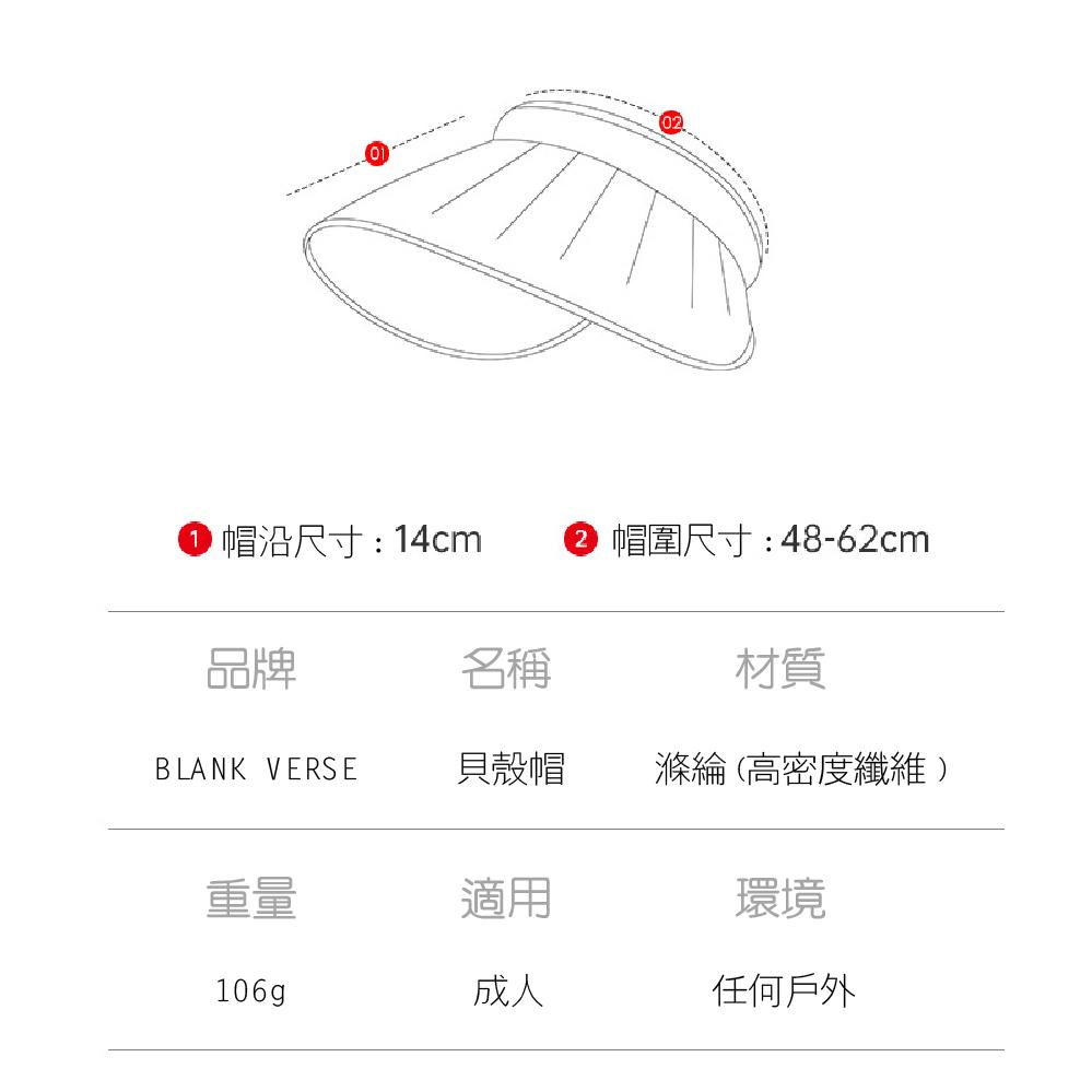 防曬遮陽帽現貨【Seek喜客】 貝殼遮陽帽 UPF50+全臉阻隔紫外線 旅行外出好攜帶 可折成雙色髮圈 頂空大帽簷-細節圖9