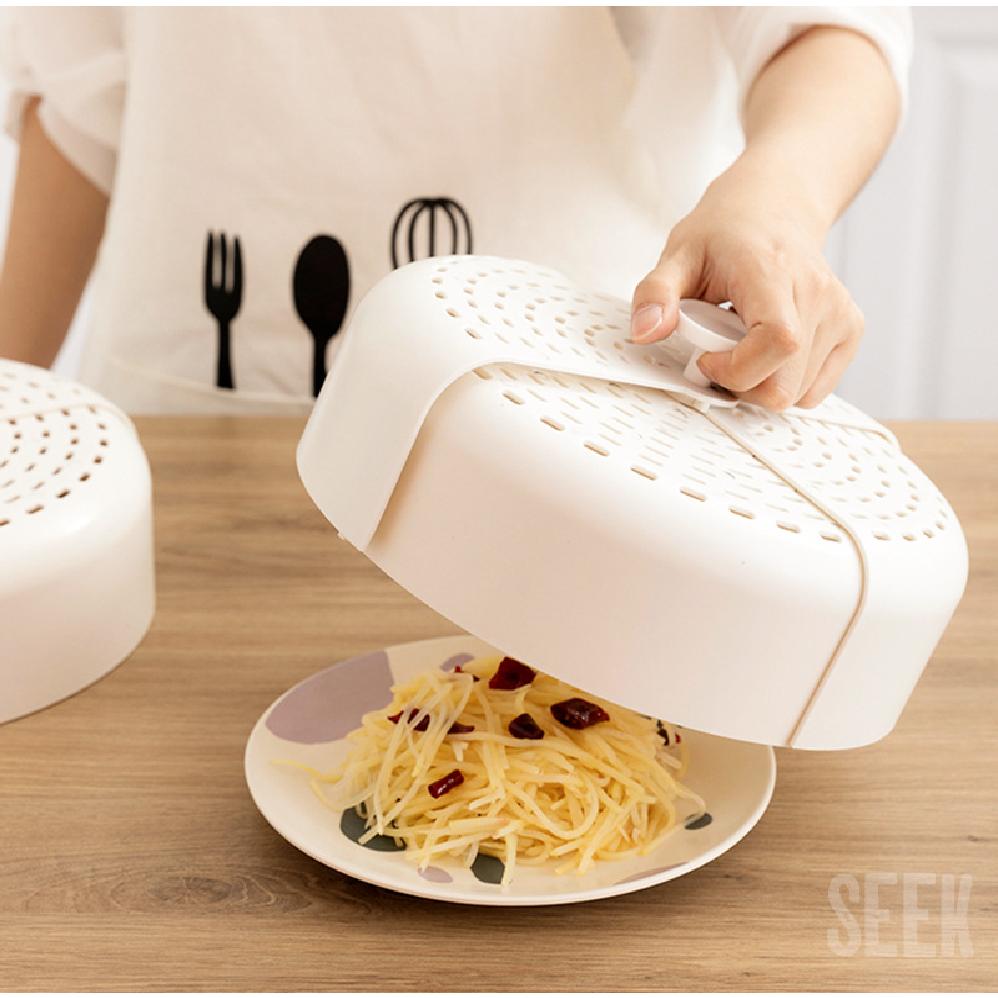 摺疊菜罩現貨【Seek喜客】可摺疊菜罩 折疊食物罩 摺疊桌上食物罩 露營野餐摺疊菜罩 食物罩 菜罩 野餐菜罩 家用菜罩-細節圖2