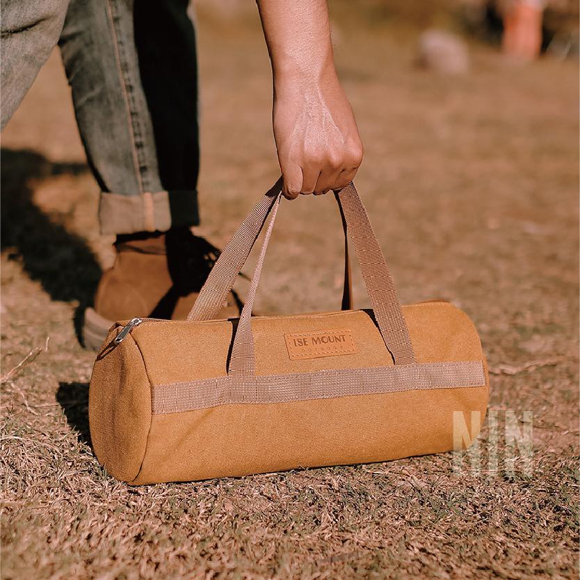 地釘包現貨 【Seek喜客】露營 戶外活動 工具包 地釘收納 雜物袋 野營工具收納包 大容量手提地釘袋 水洗帆布承重強-細節圖6