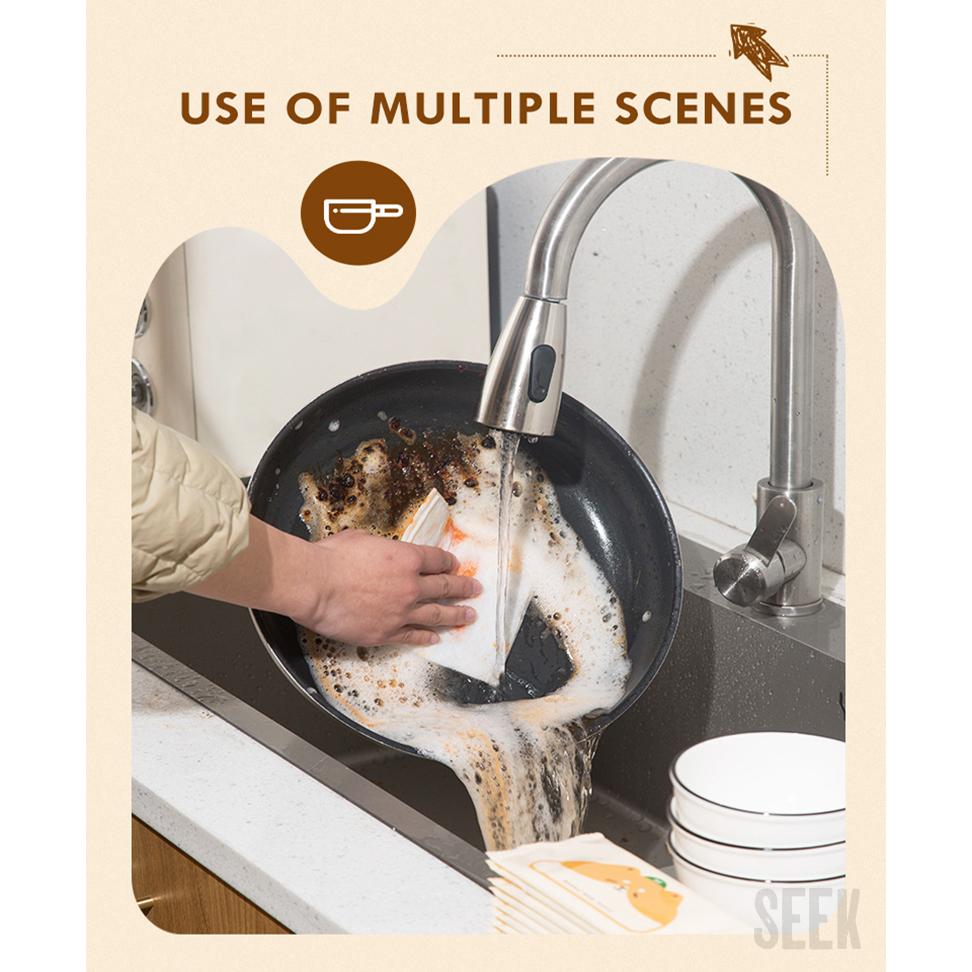 拋棄式洗碗巾現貨【Seek喜客】一次性洗碗巾 廚房清潔洗碗巾 多功能清潔抹布 泡泡洗碗巾 便攜式洗碗巾 媽媽寶寶出門必備-細節圖8