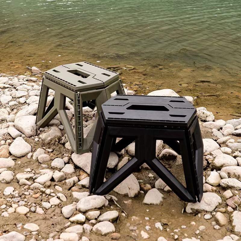 摺疊凳現貨【Seek喜客】野餐 露營 戶外活動 快速便攜 摺疊凳 小矮凳 兒童凳 釣魚凳 輕量手提 一步收納 不佔空間-細節圖6