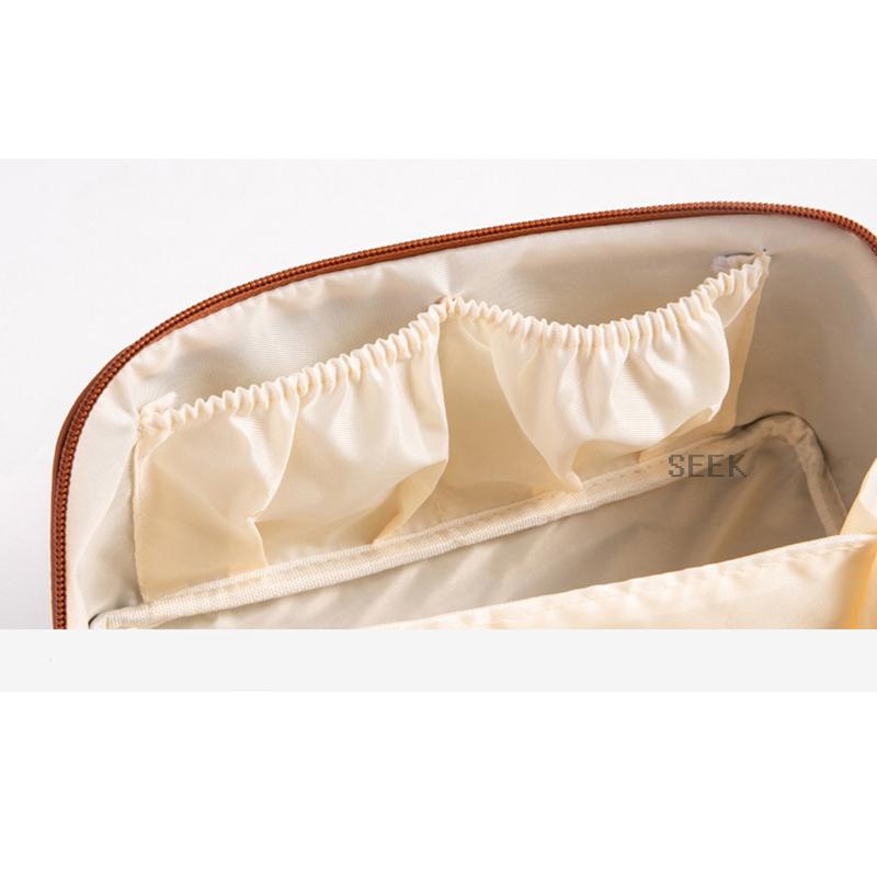 超大容量化妝包現貨 【Seek喜客】 旅行洗漱包 枕頭化妝收納包 旅行用枕頭包 大容量高級質感 方便取輕鬆裝 旅行包-細節圖6