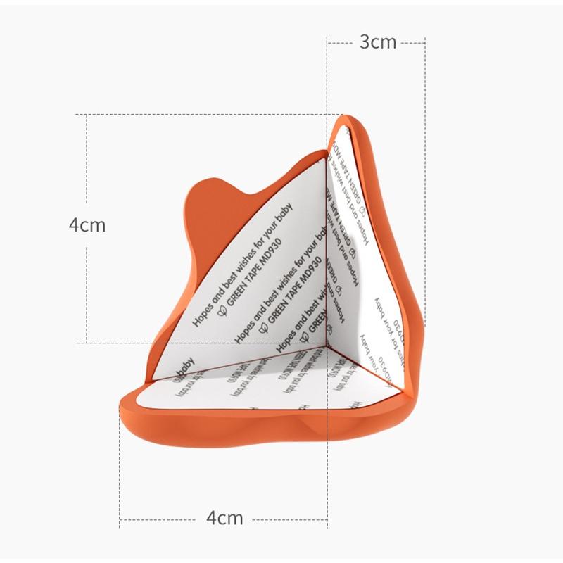 寶寶桌角防撞護角現貨 【Seek喜客】 防磕碰家具轉角保護套 三角包裹完全保護 韌性硅膠材質 多色可選,一組同色2入-細節圖7