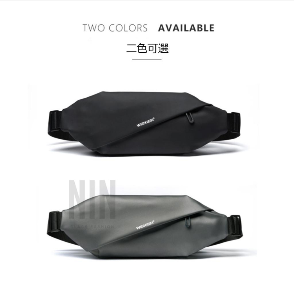 防潑水腰包現貨【Seek喜客】 斜背包 胸前包 胸包 斜肩包 單肩包 斜挎包 運動肩背包 防水 單車包-細節圖3
