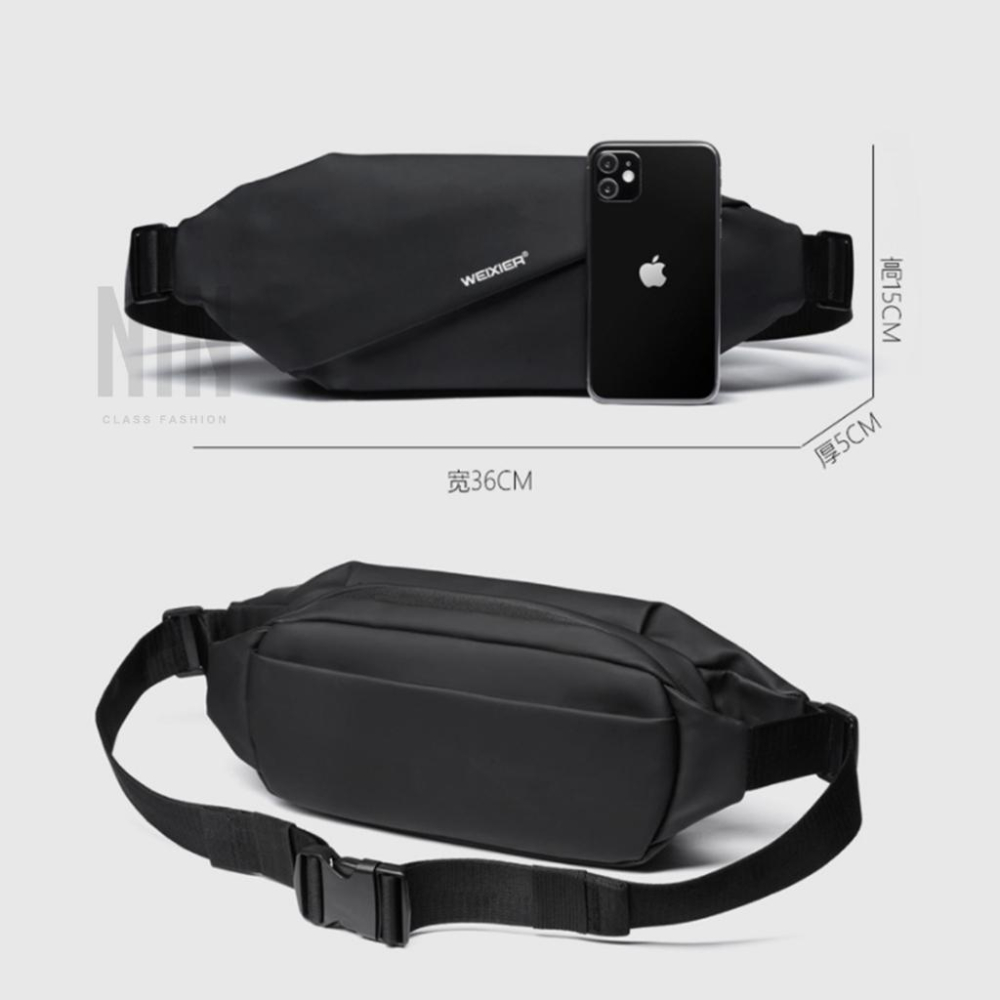 防潑水腰包現貨【Seek喜客】 斜背包 胸前包 胸包 斜肩包 單肩包 斜挎包 運動肩背包 防水 單車包-細節圖4