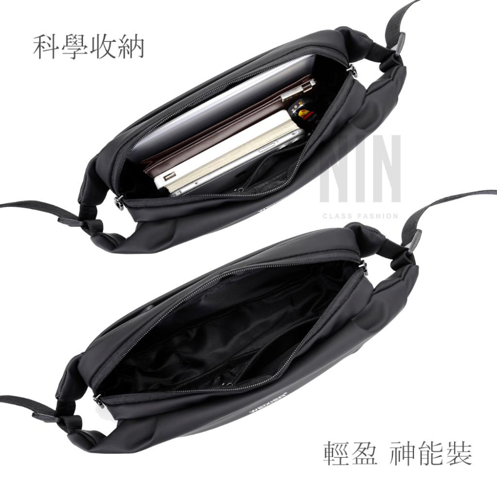 防潑水腰包現貨【Seek喜客】 斜背包 胸前包 胸包 斜肩包 單肩包 斜挎包 運動肩背包 防水 單車包-細節圖5