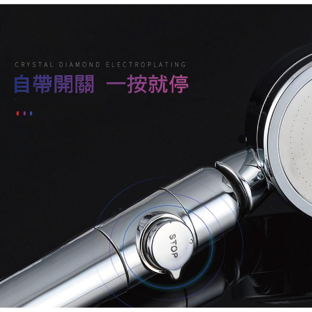 蓮蓬頭送2濾芯現貨 【Seek喜客】 花灑 一鍵止水 過濾蓮蓬頭 浴室蓮蓬頭 過濾花灑 淨化過濾水質 加壓省水過濾蓮蓬頭-細節圖2