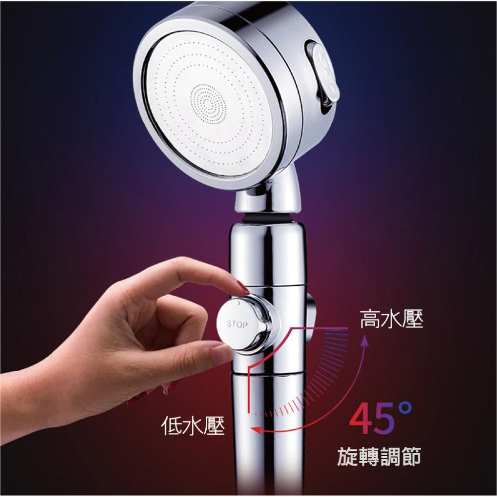 蓮蓬頭送2濾芯現貨 【Seek喜客】 花灑 一鍵止水 過濾蓮蓬頭 浴室蓮蓬頭 過濾花灑 淨化過濾水質 加壓省水過濾蓮蓬頭-細節圖3