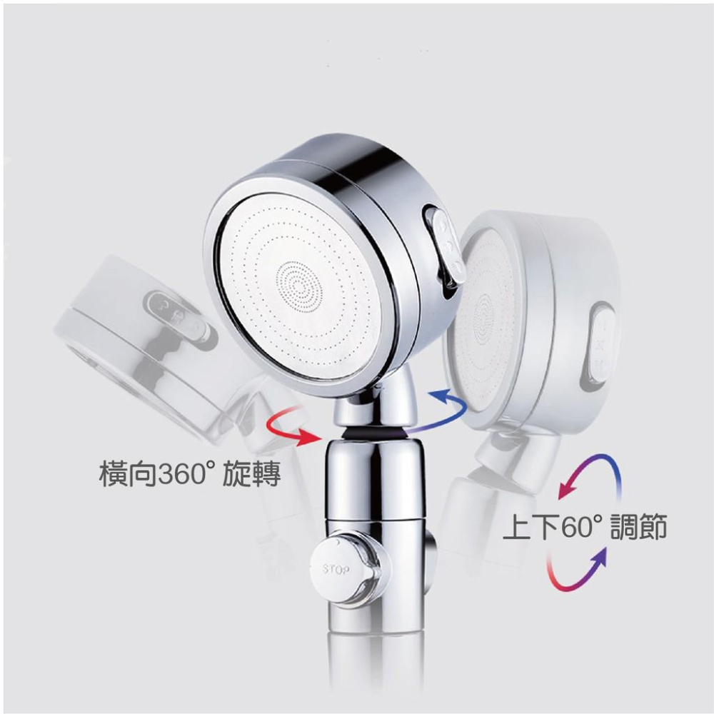 蓮蓬頭送2濾芯現貨 【Seek喜客】 花灑 一鍵止水 過濾蓮蓬頭 浴室蓮蓬頭 過濾花灑 淨化過濾水質 加壓省水過濾蓮蓬頭-細節圖6