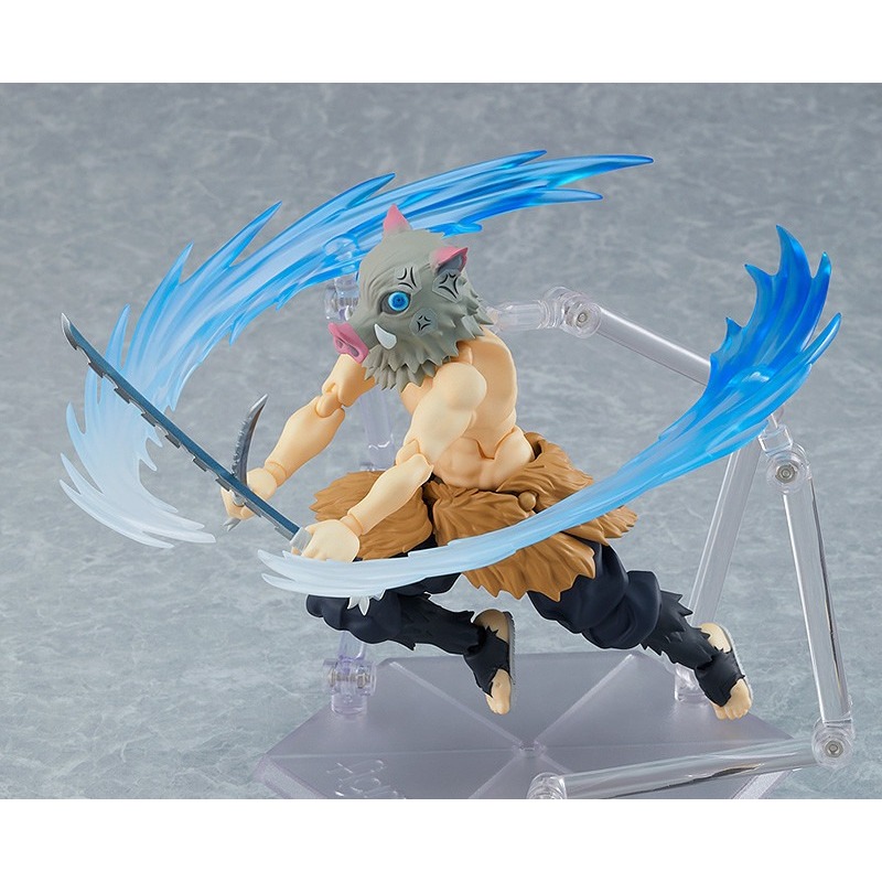[福利品盒損見圖] 全新正版現貨 GSC figma 533-DX 嘴平伊之助 DX版 鬼滅之刃 Good Smile-細節圖3