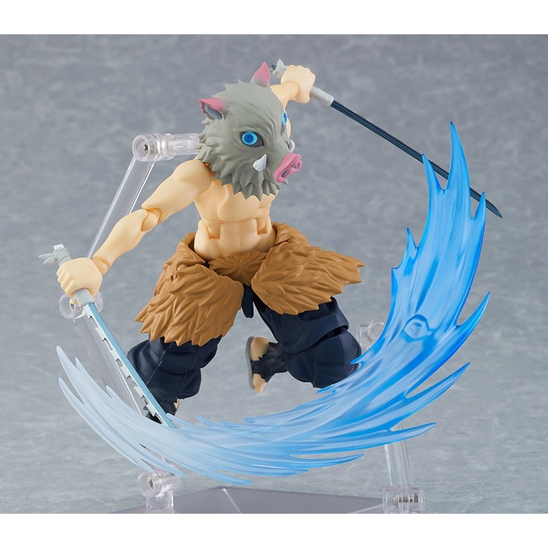 [福利品盒損見圖] 全新正版現貨 GSC figma 533-DX 嘴平伊之助 DX版 鬼滅之刃 Good Smile-細節圖4
