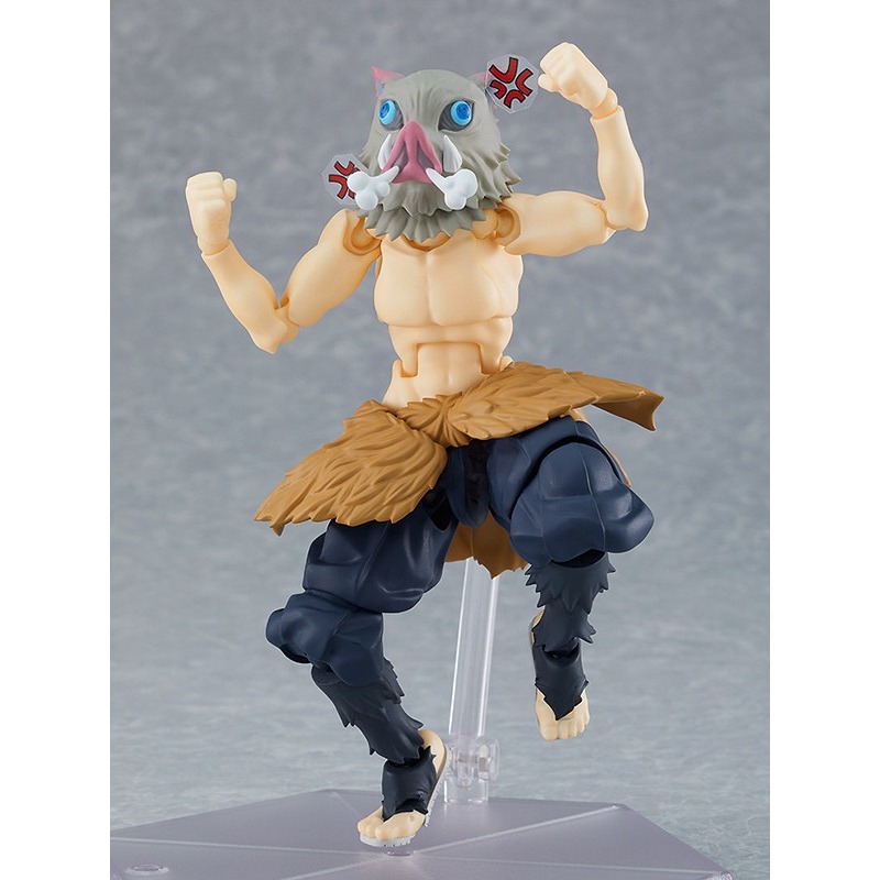 [福利品盒損見圖] 全新正版現貨 GSC figma 533-DX 嘴平伊之助 DX版 鬼滅之刃 Good Smile-細節圖5