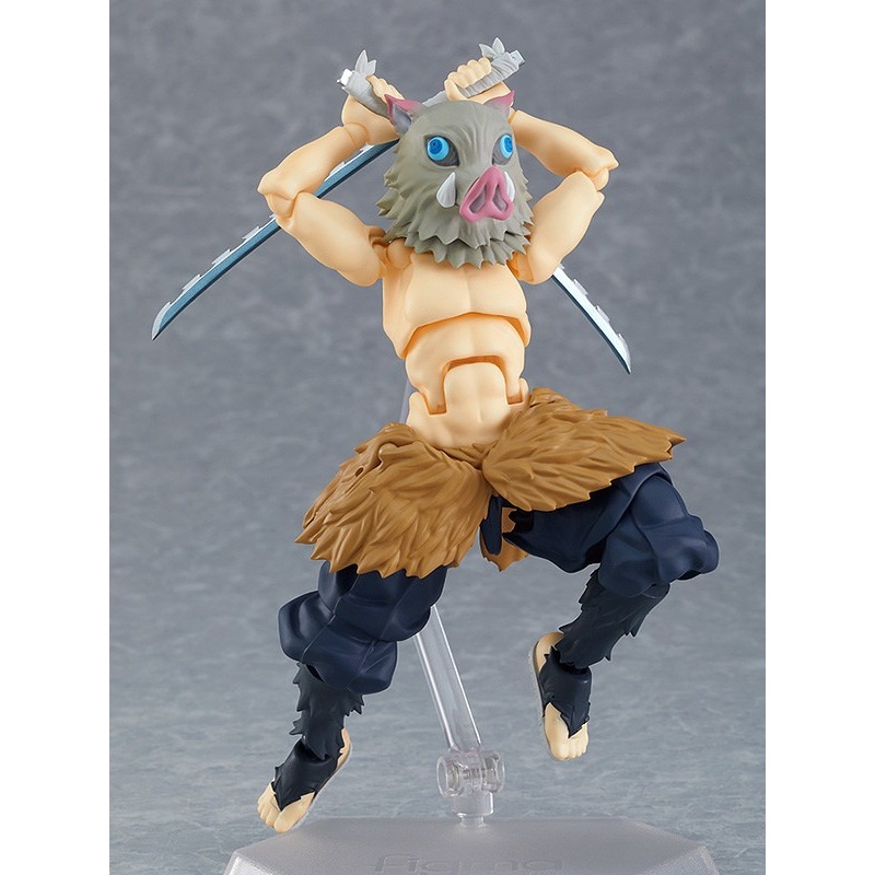 [福利品盒損見圖] 全新正版現貨 GSC figma 533-DX 嘴平伊之助 DX版 鬼滅之刃 Good Smile-細節圖8