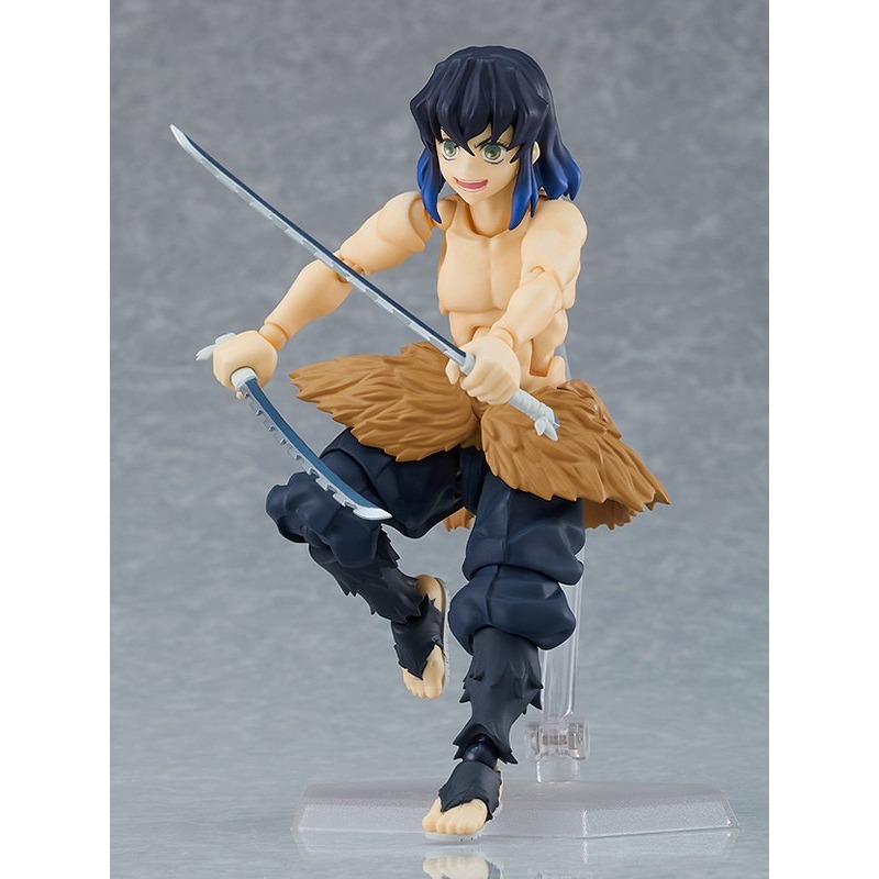 [福利品盒損見圖] 全新正版現貨 GSC figma 533-DX 嘴平伊之助 DX版 鬼滅之刃 Good Smile-細節圖9