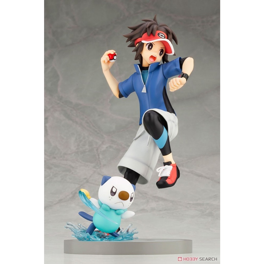全新正版現貨 壽屋 ARTFXJ 1/8 共平 with 水水獺 精靈寶可夢 pokemon-細節圖2