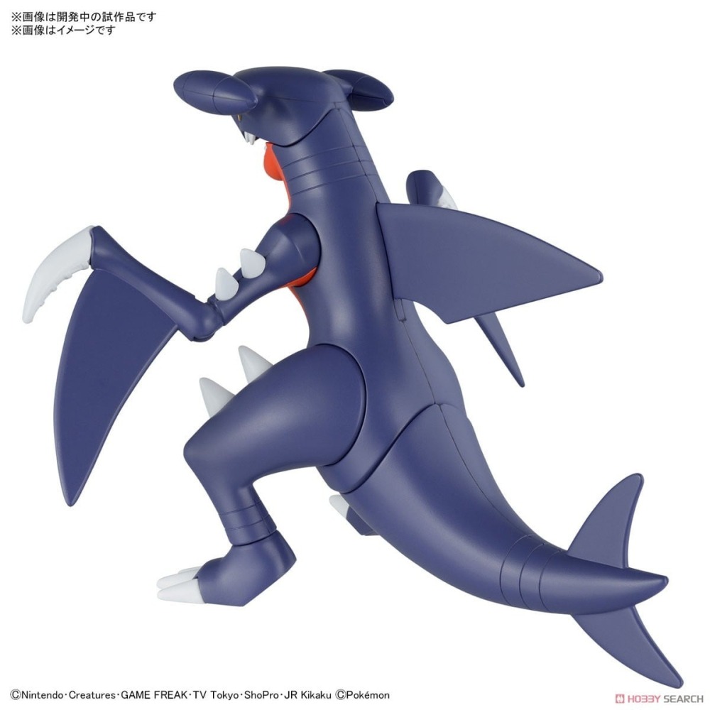 全新正版現貨 BANDAI 烈咬陸鯊 組裝模型 POKEPLA Quick 48 寶可夢收藏集-細節圖6