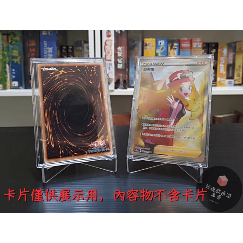 【Geek】貝殼磚 卡扣式卡磚 MINI卡磚 透明卡夾 寶可夢 PTCG 遊戲王 航海王 球員卡 明星卡 韓星卡 韓國-細節圖2