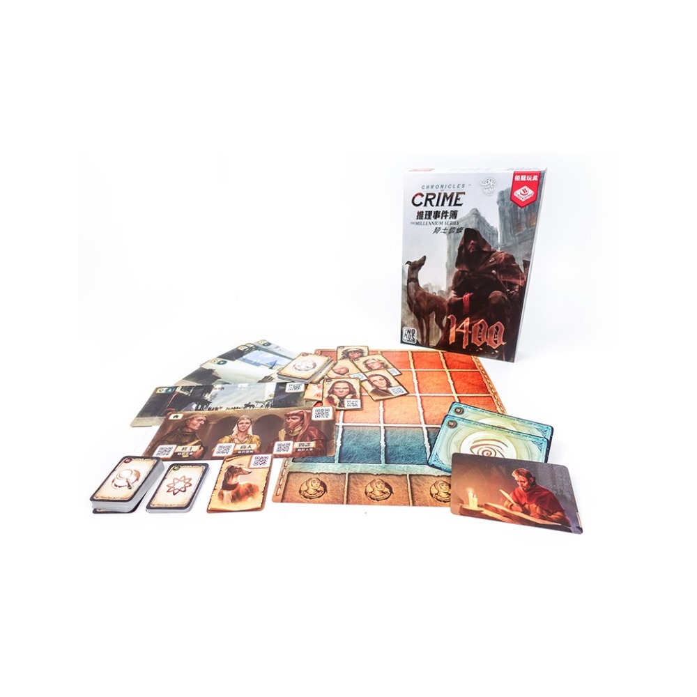 【好遊戲桌遊專賣】推理事件簿1400 滿千免運 策略桌遊 單人遊戲 密室逃脫 推理遊戲 合作 推理 解謎 劇情-細節圖3