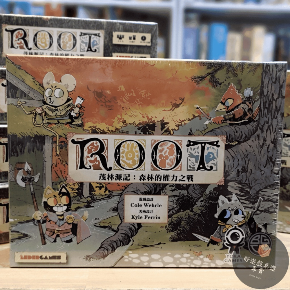 【免費送牌套】ROOT 茂林源記 ROOT桌遊 森林的權力之戰 繁體中文 河岸擴充 地底擴充 策略 戰爭 益智 重策 - 好遊戲桌遊專賣