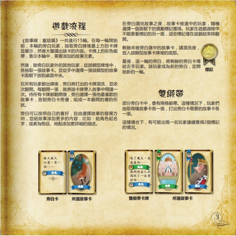 【免費送牌套】故事線/童話篇/滿千免運/好遊戲桌遊專賣/繁體中文版/益智玩具/親子桌遊/派對遊戲/現貨/兒童遊戲/說故事-細節圖4