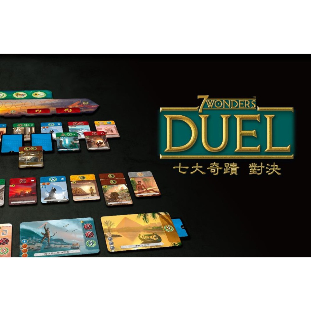 【滿千免運】七大奇蹟對決/正版桌遊/繁體中文版/滿千免運/雙人/策略遊戲/策略桌遊/雙人桌遊/兩人桌遊/帕特農/擴充-細節圖3