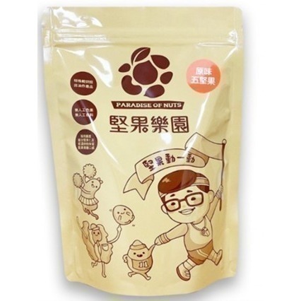 堅果樂園-原味五堅果 原味綜合堅果 核桃 腰果 夏威夷豆 杏仁果 南瓜子 胡桃 生酮三寶堅果-規格圖1