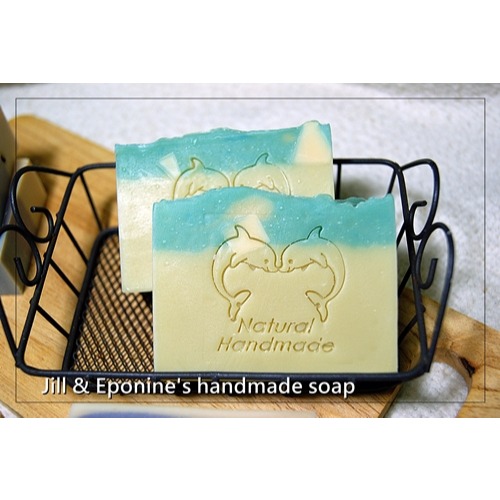 ✿吉兒。艾潘✿沁涼薄荷沐浴皂(涼感/中性一般膚質適用/夏季專屬)-細節圖2