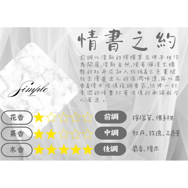 【熱銷 NO1 現貨12h內出貨🔥】SIMPLE香片 簡單香片 香片 香氛 香水 車用香片衣櫥香片 香水吊卡 香氛卡-細節圖4