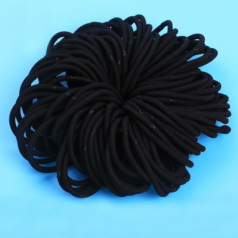 【現貨12h內出貨🔥】氣質髮圈 髮繩 簡單彈力髮圈綁頭髮 橡皮圈 韓式髮圈 髮飾 髮束 發圈 高彈力皮筋 韓國頭飾超彈皮-細節圖3